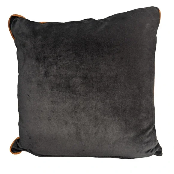 MacKenzie Childs Check Owl Pillow Autumnology 18 x 18 - Picture 3 of 6